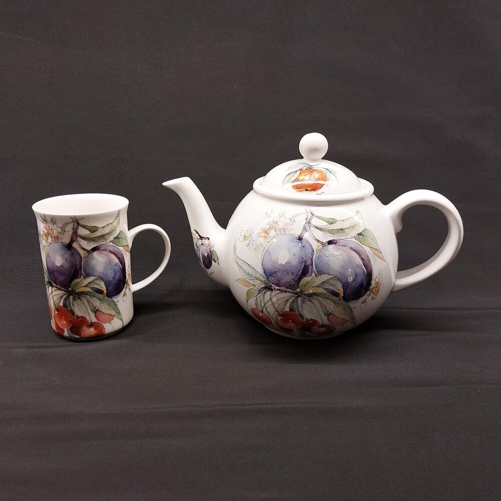 Teapot & Cup Set Arthur Wood Tea Pot and St. George Fine Bone China Mug ENGLAND